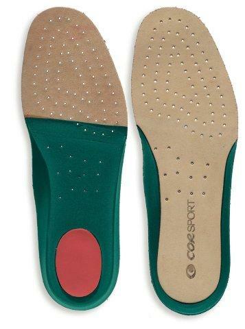 Coppia Sottopiedi CORSPORT 37-38 Solette Suole Cuoio EVA Inserto