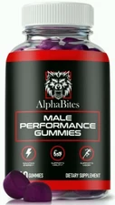 Alpha Bites Gummies For Men, AlphaBites ED Gummies Male BIGD 60ct