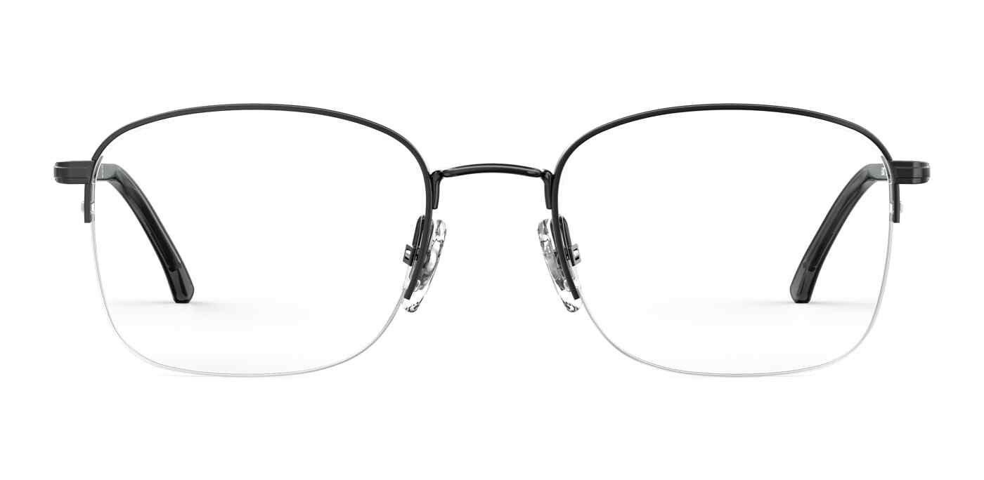Оправа для очков Safilo Elasta E7242 Black 284 с металлической оптической оправой 52-20-140