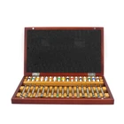 Watchmakers set of 17 screwdrivers in wooden box (economy range)  - HS3128
