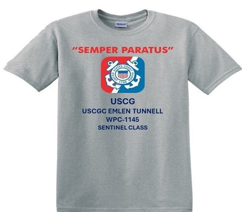 Uscgc Emlen Tunnell Wpc 1145sentinel Classshirtsuscg Officially 