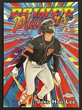 2025 Topps Chrome Power Players Card #PP-43 Jung Hoo Lee San Francisco Giants