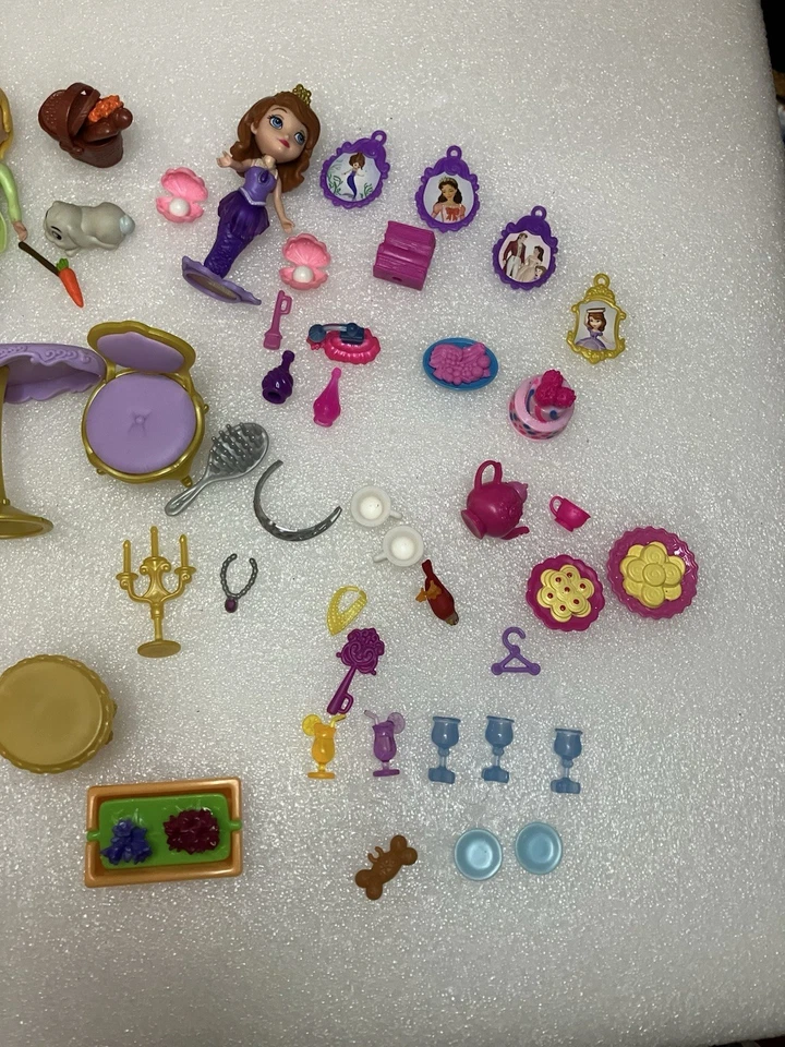 Huge Lot 60 + Pcs Disney Princess Sofia the First Sophia Figure Doll Accessories - Image 4 of 4