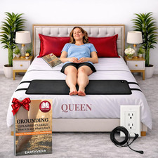 Grounding Mat for Bed Queen Size 27 60 - Earthing Pad for Better Sleep, Pain