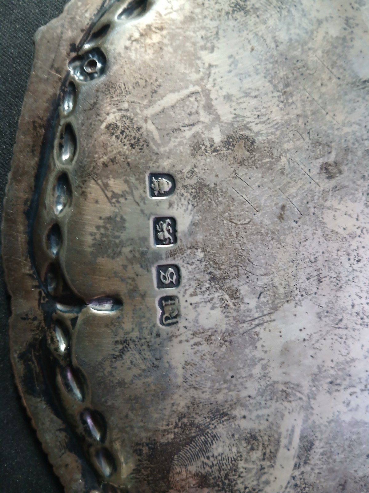 18th Century Georgian Sterling Salver by Robert Jones (8 Inches)