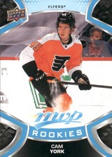 2021-22 Upper Deck MVP #233 Cameron York SP RC - HKY