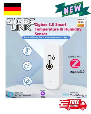 Zigbee Smart Home Automation Tuya Smart Temperature- Humidity Sensor