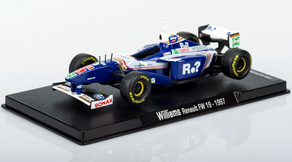 Williams FW19 1997 Jacques Villeneuve Scala 1:43 Model Formula1 World Champion 3 - Immagine 3 di 4