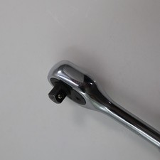 Nice Kobalt 337308 Polished Chrome 38 Ratchet Socket Wrench Works Great