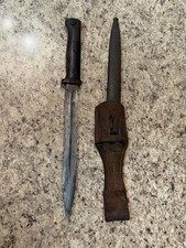 German Gottlieb Hammesfahr Mauser 84/98 Bayonet With Marked Scabbard And Frog