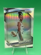 AZIAHA JAMES 2025-26 PANINI PRIZM SILVER VARIATION WNBA ROOKIE RC #141