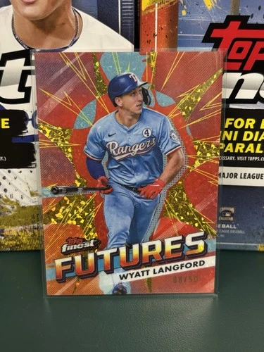 2026 Topps Finest Wyatt Langford Base (RAW)