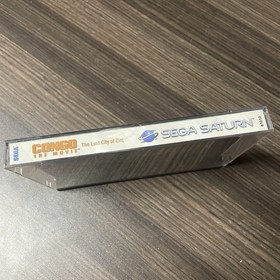 Congo: The Movie -- The Lost City of Zinj Sega Saturn Disc + Case -- No Manual