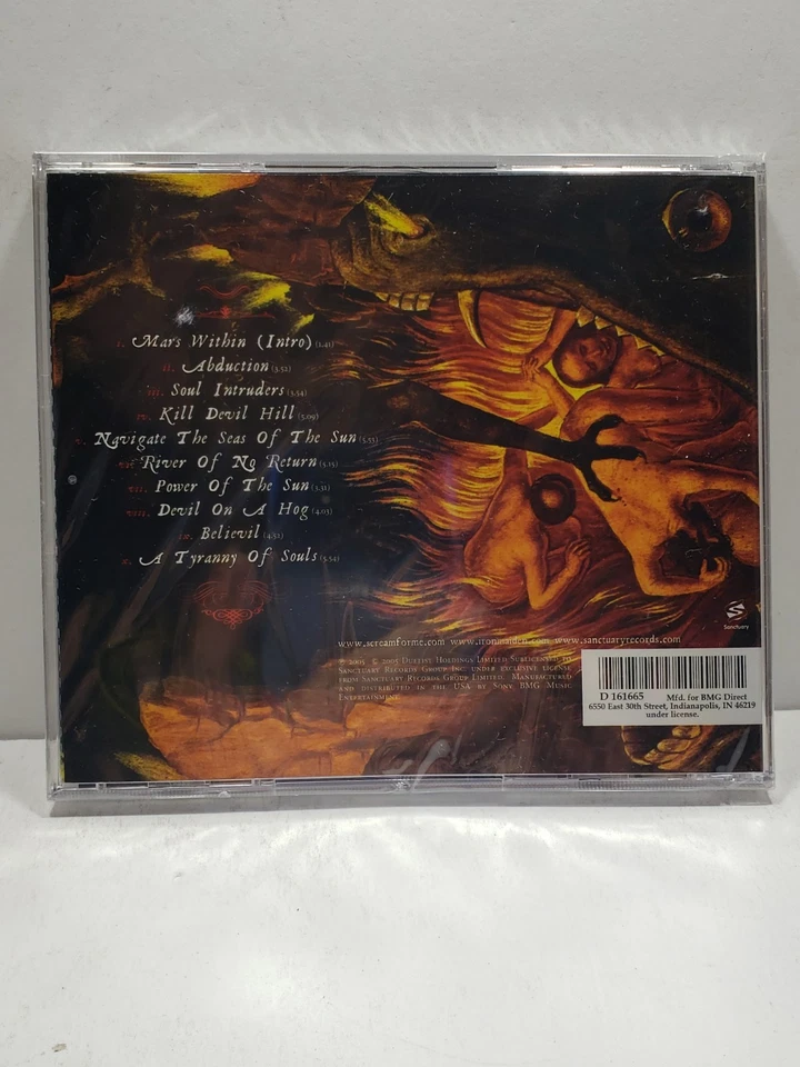 Tyranny of Souls by Dickinson, Bruce (CD, 2005) NEW!! Factory Sealed  - Image 2 of 3