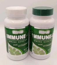 2x Allnue Immune-C Immune Booster With Vitamin C 60 Caps Dietary Supplements