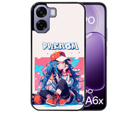 Coque pour Oppo A6 A6X A6 PRO anime casquette personnalisee