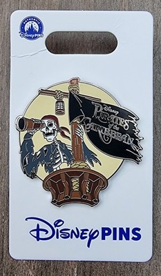 Disney Parks Skelett im Krähennest Fluch der Karibik Sammler Pin