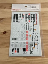 STUDIO27 1/20 McLaren MP4/5B Hi-Tech Decals