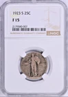1 Of Only 43 Graded  NGC F-15 1923-S Standing Liberty Quarter