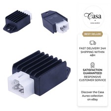 GY6 50cc 80cc 100cc 150cc 12V 4-Pin Voltage Regulator Rectifier Half-Wave for