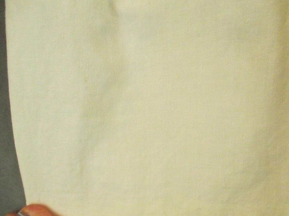 Ralph Lauren Púrpura Etiqueta Lino Pantalones Cortos Para Hombres 34 Crema Plisado Vestido Italia Foto 3 de 4