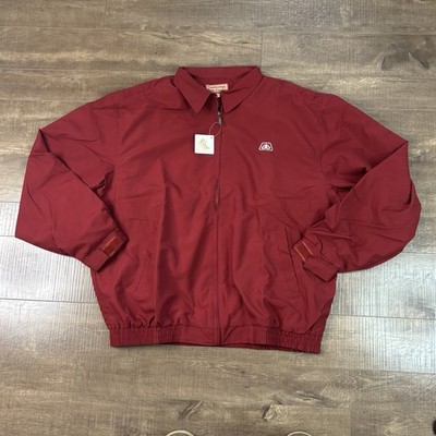 VTG NWT Maroon Pioneer Seed Jacket XLT Technology That Yields DuPont Teflon G2