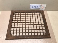 Vintage Metal Grate, Vent Cover, Wall Return Register  Approx. 14  x12  