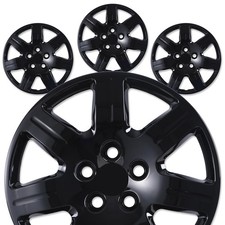 16 Hubcaps For 2006-2011 Honda Civic Steel Wheels Set 4 Bolt-on Black Lacquer 16 Hubcaps For 2006-2011 Honda Civic Steel Wheels Set 4 Bolt-on Black Lacquer