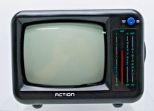 Vintage Action 5&rdquo; Black & White TV Model ACN-3507 with Home Power Cable Portable