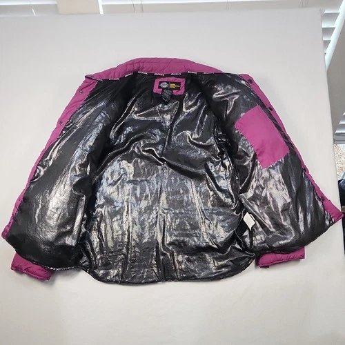 Dickies Performance System Pink Insulated Puffer Jacket Snap Front womens M image 2