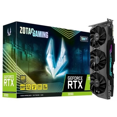 ZOTAC GAMING GeForce RTX 3090 Trinity OC 24GB GDDR6X Grafikkarte Neu MwSt