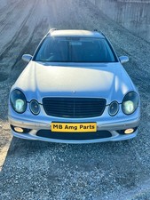 ??ONLY FOR PARTS  ??W211 E55 Amg Compressor Estate 18 Amg wheels breaking