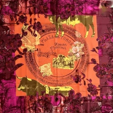 Christian Lacroix  Silk Square Scarf