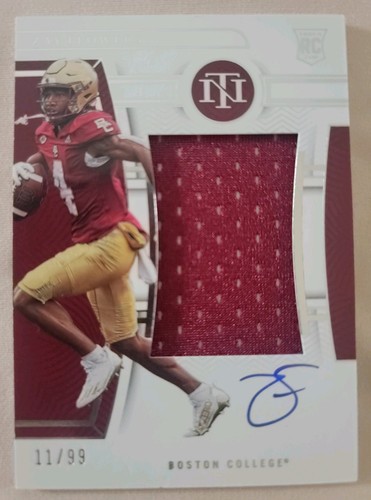 2023 National Treasures Collegiate ZAY FLOWERS RC AUTO PATCH/99