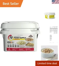 Compact Survival Food Kit: 42 Servings, 2667 Calories/Day - 25- Shelf Life