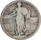 1917 Standing Liberty Silver Quarter Type 1 VG Uncertified #638