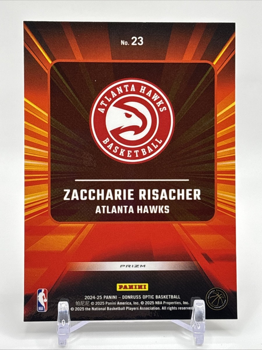 2024-25 Panini Donruss Optic Zaccharie Risacher RC EXPRESS LANE
