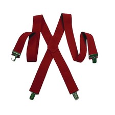 Santa Red Suspenders