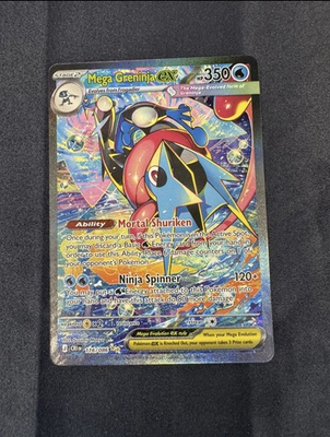 #ad Mystery Grab Pokemon TCG Chaos Rising Mega Greninja ex SIR 116 086 READ BELOW $45.99