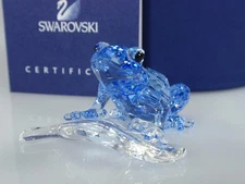 Swarovski SCS Blue Dart Frog Limit Ed. 2009 MIB #955439