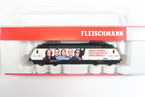 Fleischmann 731392 N Elektrolok Re 460 "redcross" SBB DCC, Sound in OVP | Condition: Gebraucht