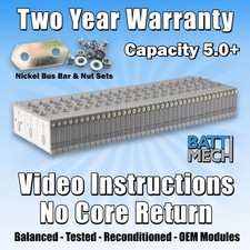 2006 2007 Lexus GS450H Hybrid Battery 40 Pack Cells Modules 2Yr 24k Wrty