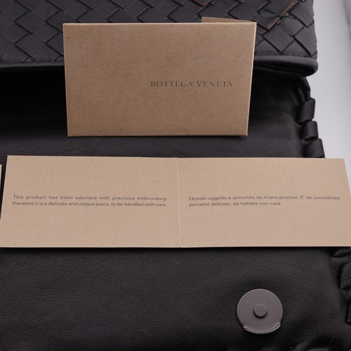 Bottega Veneta Intrecciato Nappa Leather Tobu Ruffle Olimpia Shoulder Bag - Picture 11 of 12