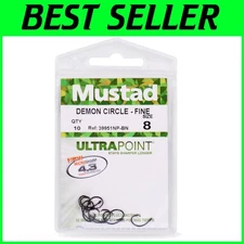 Demon Perfect Circle Hook - Wide Gap Fishing Hook