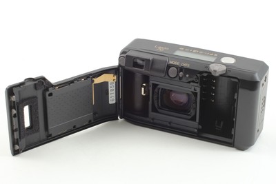 MINT w/ Case] KONICA LEXIO 70 Black Point & Shoot 35mm Film Camera