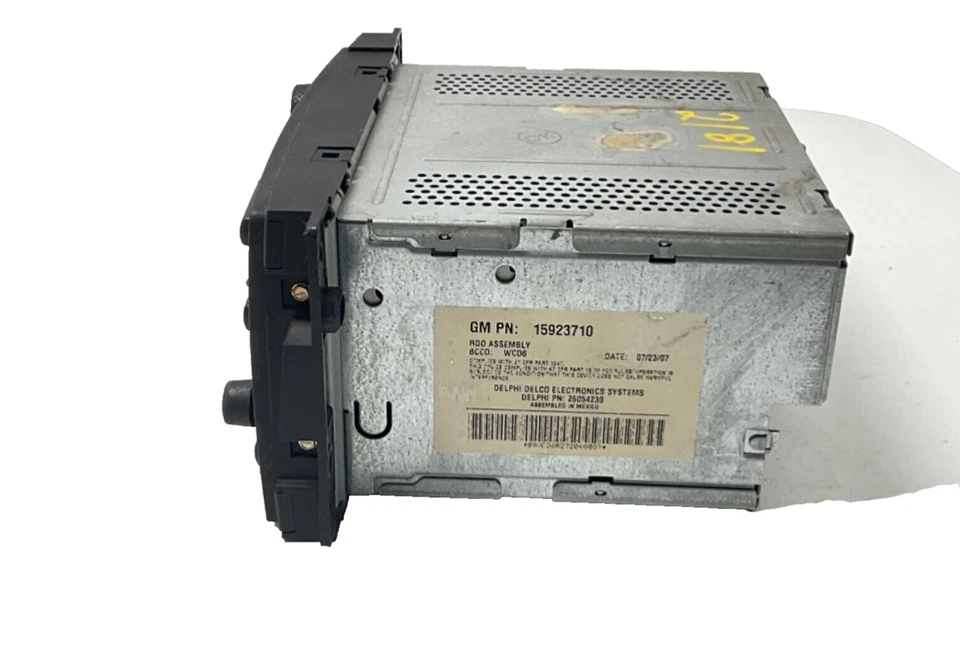 Unidad de reproductor de discos estéreo de CD radio SAAB 9-7X 2008 15923710 OEM Foto 4 de 4