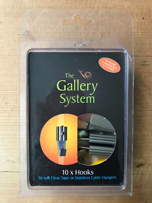 The Gallery System - verstellbare Haken x 10 - australisches Produkt