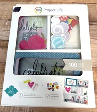 Becky Higgins Project Life 90-Piece Scrapbooking Kit Heidi Swapp Edition With Ca