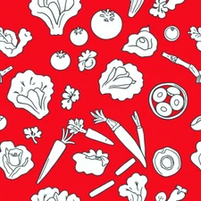 Digital picture vector vegetable art printable file