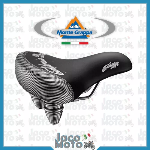 Selle Velo Montegrappa Cruiser California Dream Double Printemps Cyclisme Noir eBay